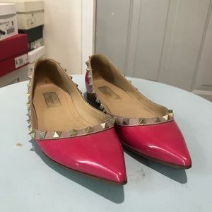 Valentino flats Sz 38 Pre-loved!!